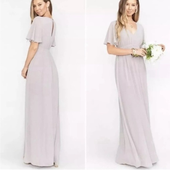 NWT Show Me Your Mumu - Bridesmaid dress - Emily Dove Grey - Small - Picture 1 of 12